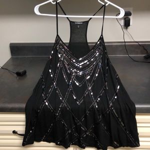 EXPRESS sequin tank
